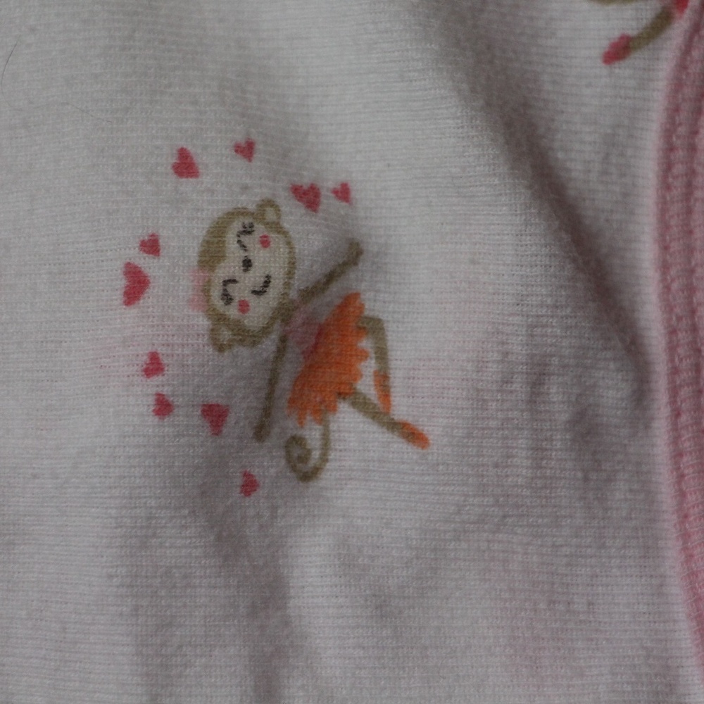 Longsleeve onesie with footie princess dancing